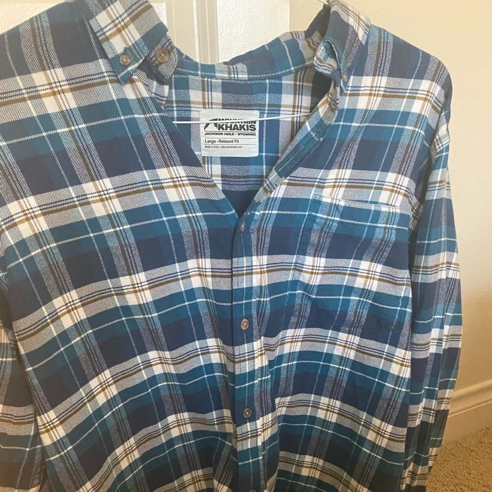 Plaid Mountain Khakis Shirt